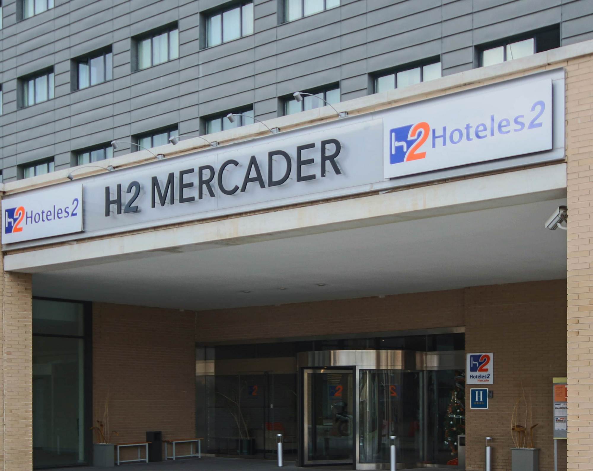 Hotel Mercader Madrid Eksteriør billede